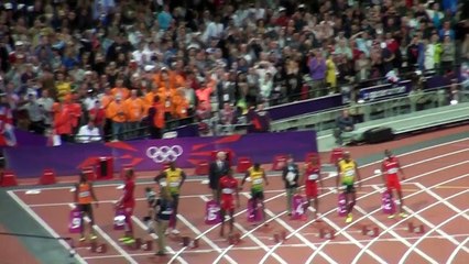 Download Video: Carrera 100 metros lisos Londres 2012 - Oro Usain Bolt