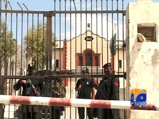 Saulat Mirza meets family in Mach jail-22 Apr 2015