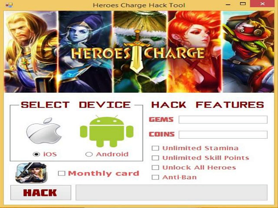 Heroes Charge Hack Cheats Android And iOS iFunBox + NO jailbreak