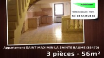 A vendre - Appartement - SAINT MAXIMIN LA SAINTE BAUME (83470) - 3 pièces - 56m²