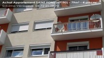 A vendre - appartement - SAINT FONS (69190) - 4 pièces - 79m²