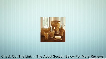 CROSCILL HOME Bathroom Tumbler Cup VILLANOVA GATES Gold Handpainted Review