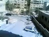 فري برس  التل ريف دمشق  هجوم الأمن على المتظاهرين 21 10 2011