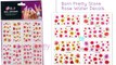 Born Pretty Store Rose Nail Water Decals Product Review and Demo