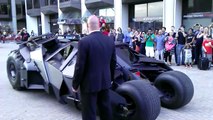 #TumblerTour Batman's Tumbler Batmobile Driving in Toronto at Yonge & Eglinton