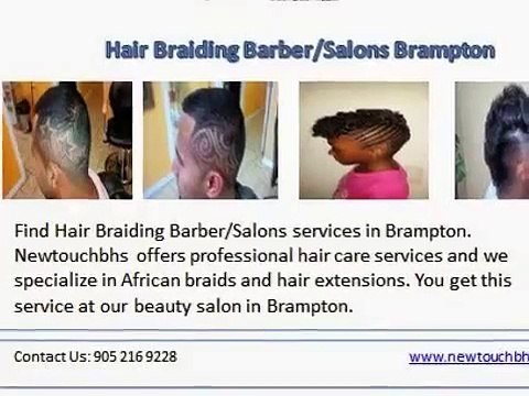 Hair Braiding Barber or Salons Brampton