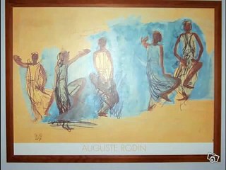 Royal Ballet Of Cambodia By Auguste Rodin