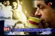 Fujimoristas acusarán constitucionalmente a ministro de Justicia por fuga de Belaunde