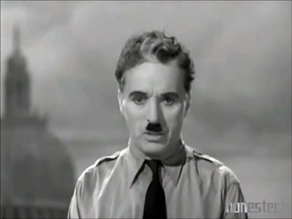 Análisis del discurso final de la película "El Gran Dictador".wmv