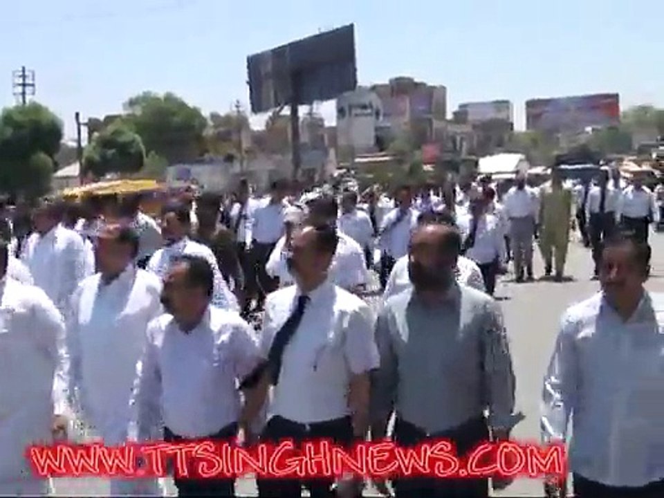 ٹوبہ ٹیک سنگھ کمالیہ میں سانحہ ڈسکہ کےخلاف وکلا کی ہڑ تال اور ریلیاں