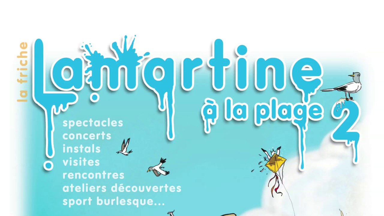 Lamartine a la plage N°2 - Report
