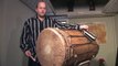 How To Play West African Drums : Playing a Dun Dun African Drum Beat