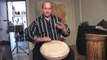 How To Play West African Drums : Playing Slap Sounds on Djembe African Drums