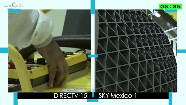 Assembly Highlights for Ariane 5 Carrying DirecTV-15 & Sky Mexico 1