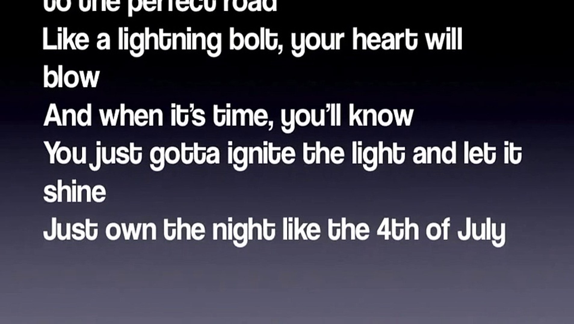 Firework Glee Version with Lyrics - Vidéo Dailymotion