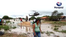 Inician evacuación de familias afectadas por las inundaciones en el Chaco paraguayo