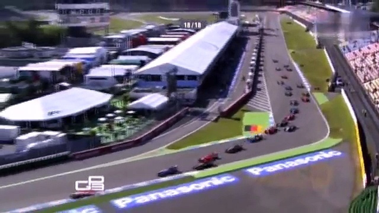 GP3 Series 2012 Hockenheim Start Big Crash