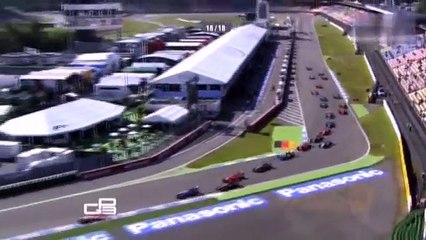GP3 Series 2012 Hockenheim Start Big Crash