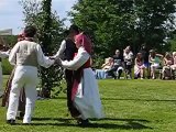 Midsummer celebrations: Folk-dance in Sweden