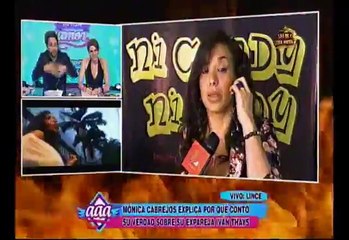 Mónica Cabrejos tuvo altercado en vivo con Rodrigo González Peluchín (VIDEO)