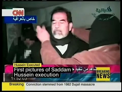 Sadam Husein es ahorcado