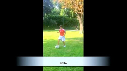 Dribbling by The Young Soccer Twins - Tutorial Football Drills & Skills