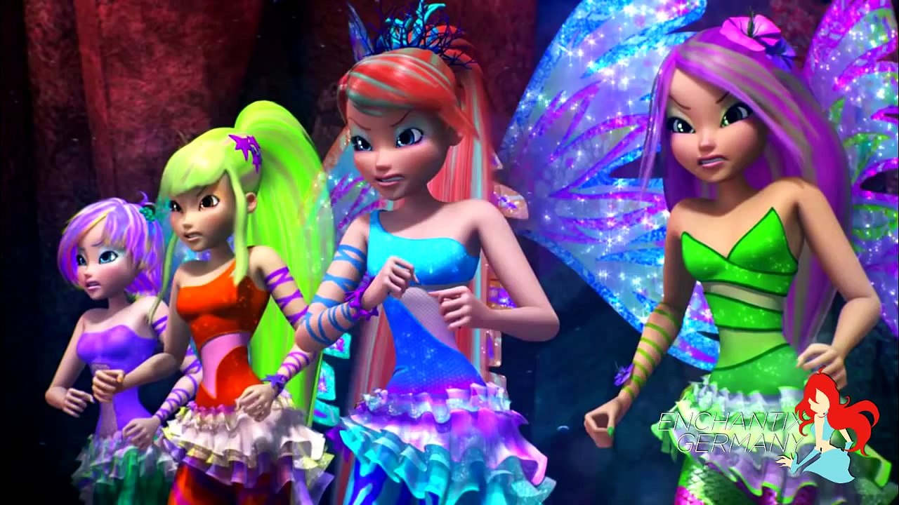 Winx Club: The Mystery of the Abyss - The Trix & Tritannus vs. Winx (Rai English)