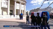 Une cérémonie a rendu hommage à quatre héros de la Résistance