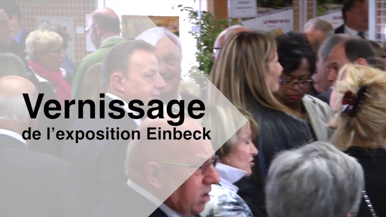 Vernissage  de l'exposition  Thiais Einbeck