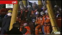 Last Trapped Chilean Miner RESCUED!! 