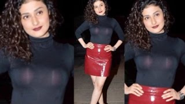 Ragini Khanna Flashes Her Pink BRA at Mukesh Chhabra’s Bday bash - The Bollywood