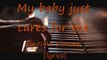 lyrics my baby just cares for me 0001