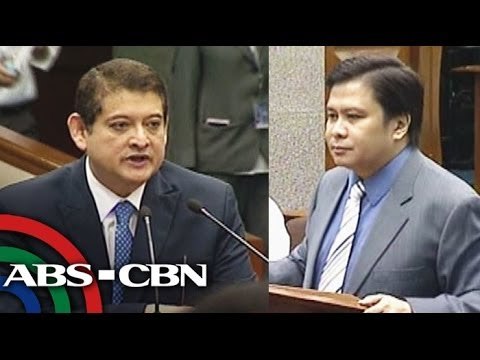 Jinggoy, Guingona in heated argument over pork barrel scam