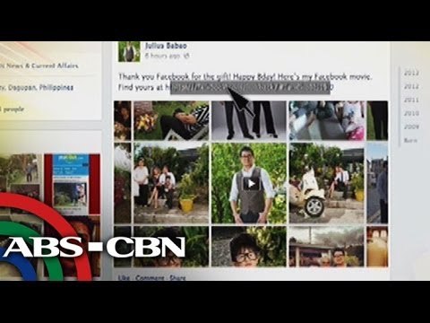 'Look Back Video' Facebook gift for the FB users