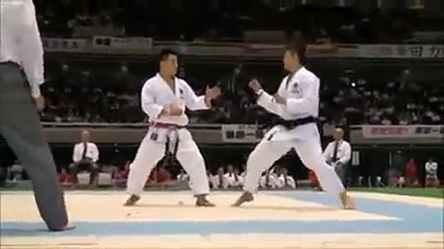 JKA 57th JKA All Japan Karate Championship Final Kumite 2nd Nemoto Keisuke vs 1st Iimura Rikiya