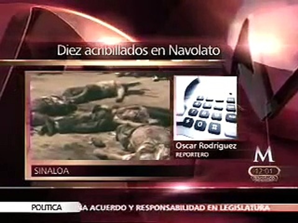 10 JOVENES EJECUTADOS EN NAVOLATO SINALOA