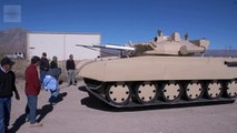 US Army's Remote Controlled T-72 Tank Target