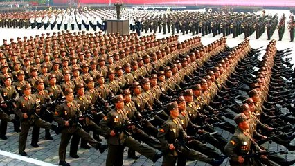 North Korean Song "Peace is on our Bayonet"