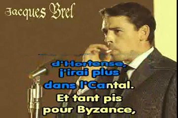 karaoké de Jacques Brel Vesoul