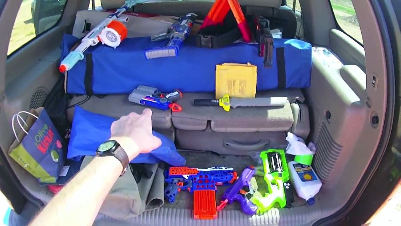 Nerf War First Person Shooter  Drac battles in the SENC #1