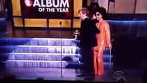 'Kanye West'… Starring as 'Kanye West'.. as Beck accepts his Grammy award... 2015