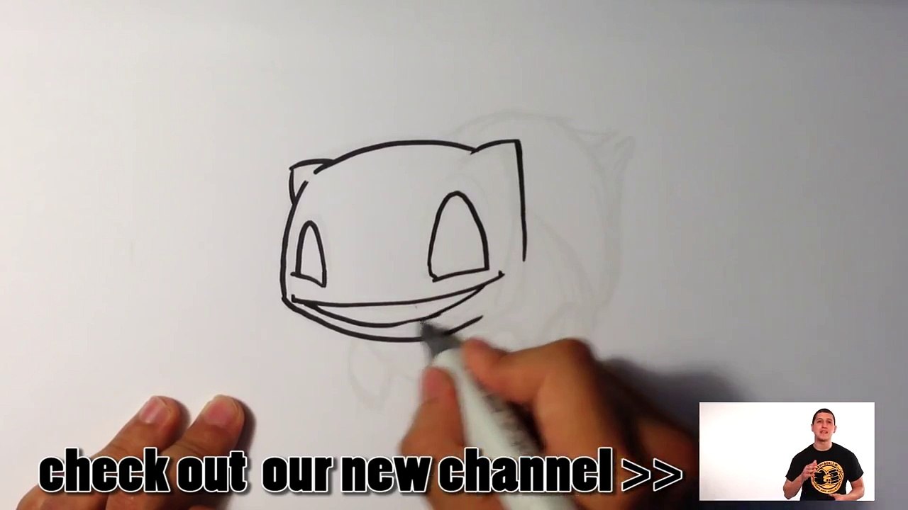 How to Draw Pokemon - Bulbasaur - Easy Things To Draw