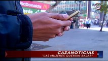 Cazanoticias captó a pasajeros de bus que se unieron para capturar a lanzas - CHV Noticias
