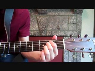 Caroline by Jon Foreman: Acoustic Guitar Tutorial Open G