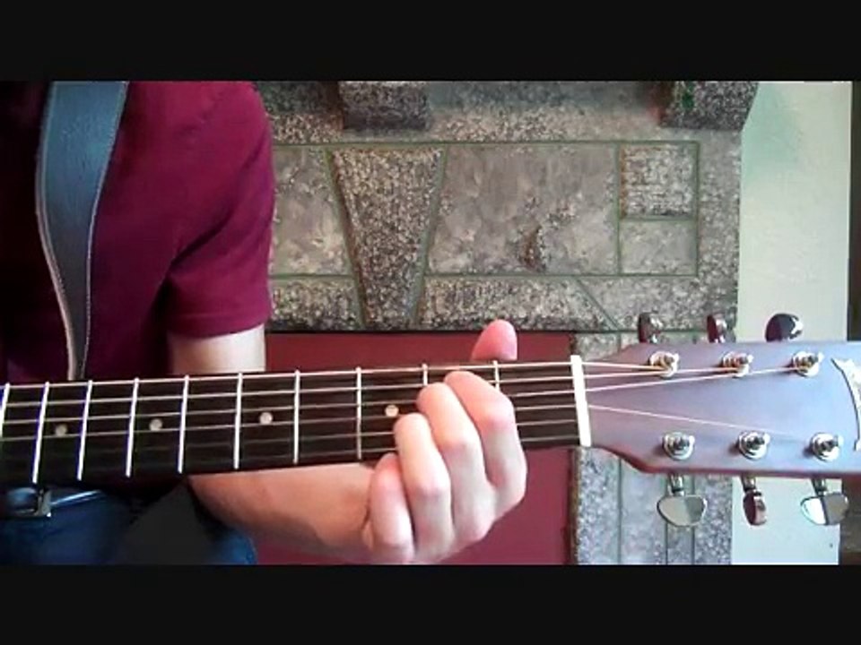 Caroline by Jon Foreman: Acoustic Guitar Tutorial Open G