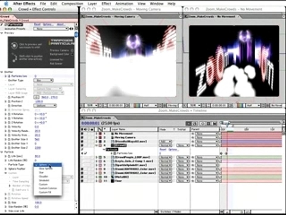 Tuto After Effects - Make a Crowd
