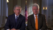 Presidents Clinton and Bush Encourage Continued Commitment to Haiti