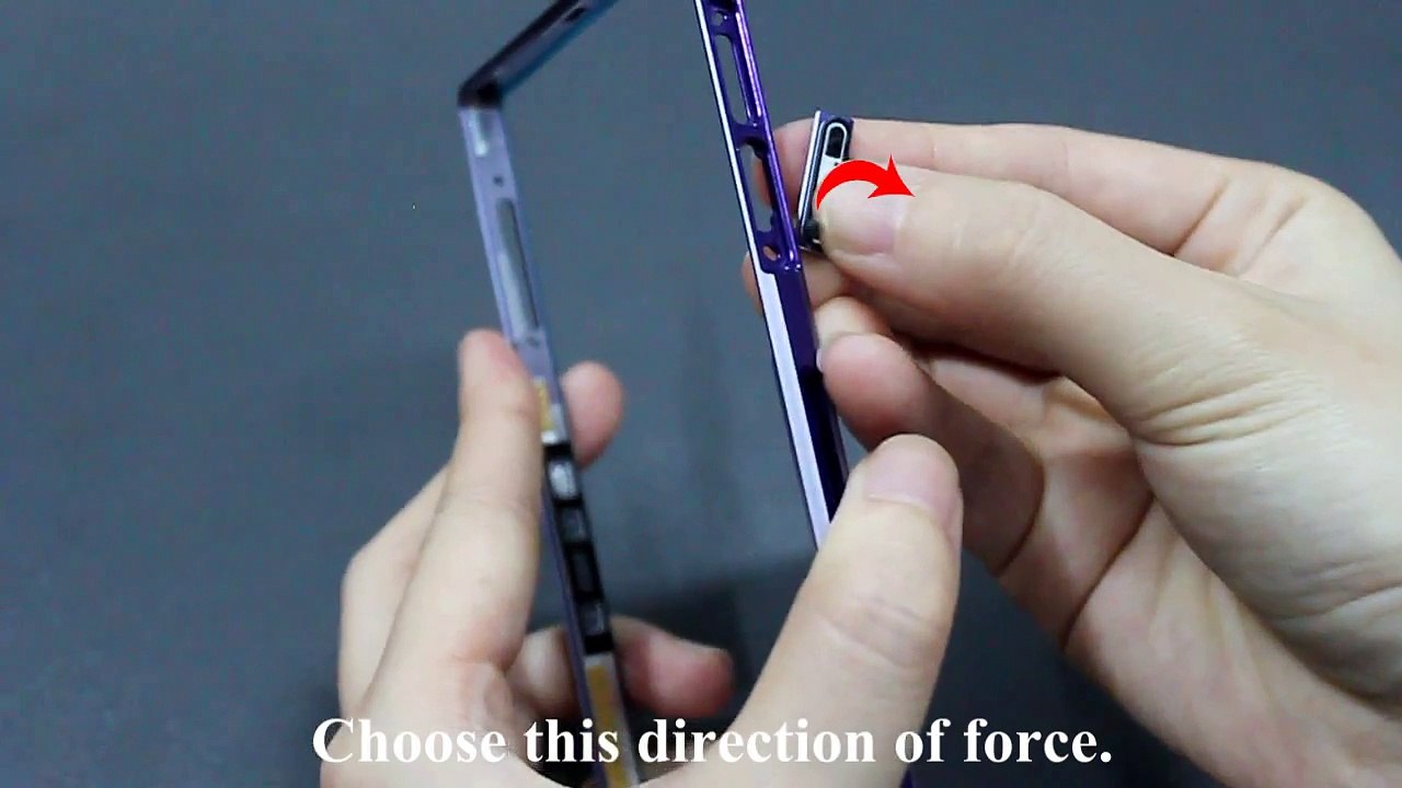 How to Replace Sony Xperia Z1 USB Cover +SIM Card Slot+SD Memory Card Slot Cover
