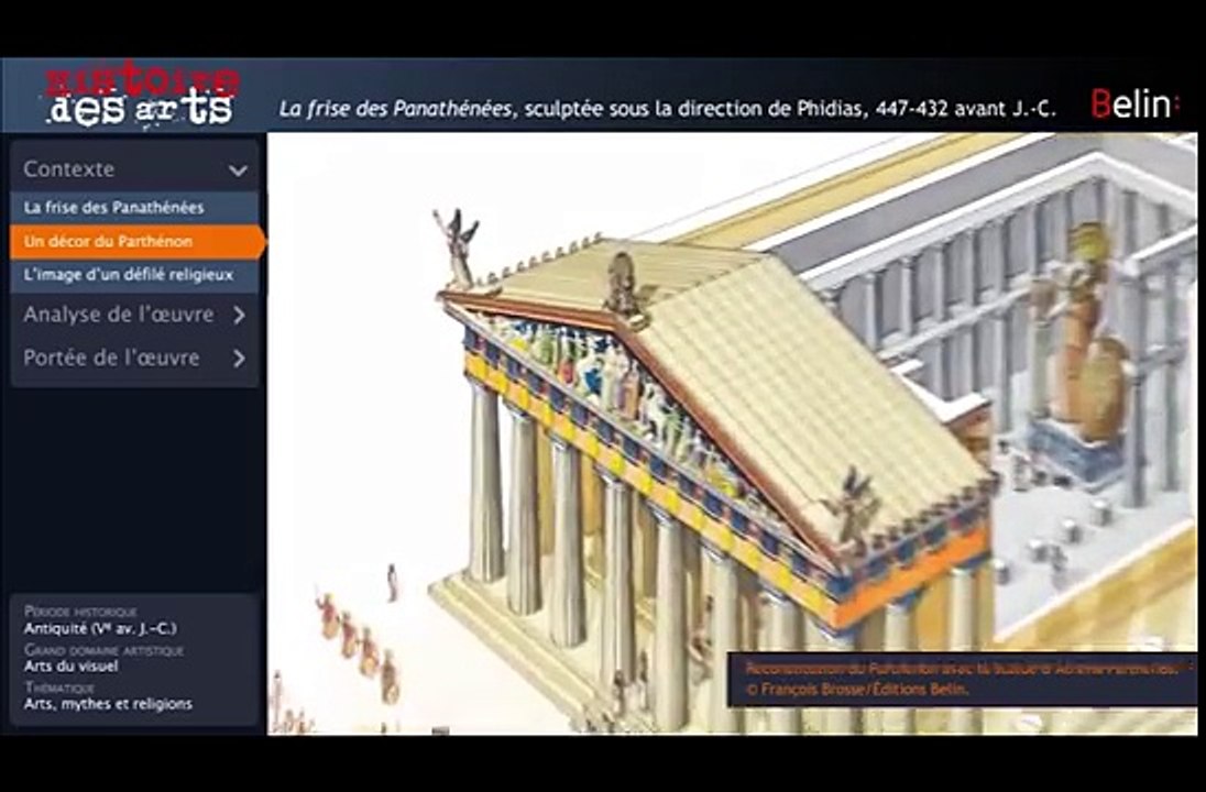 La frise des Panathénées