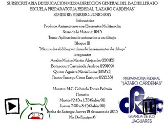 Animacion Equipo 6 Grupo 609